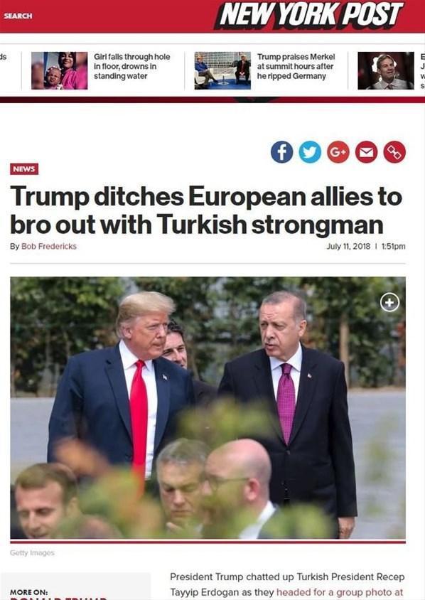 ABD basını: Trump, Erdoğanla sohbet için Batılı liderleri başından savdı