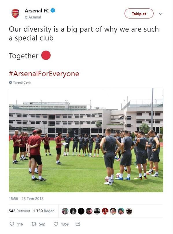 Arsenalden Almanyaya Mesut cevabı