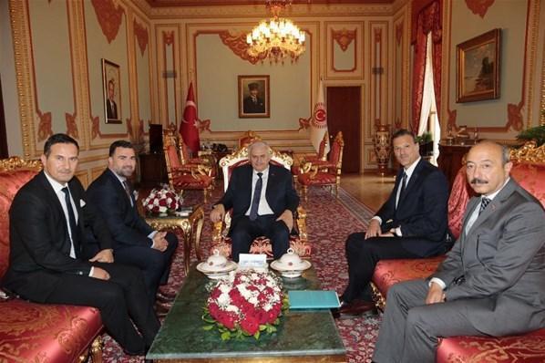 TPFD, Cumhurbaşkanı Erdoğan ve Meclis Başkanı Yıldırımı ziyaret etti