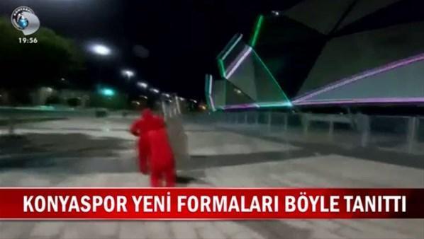 Konyaspordan klipli forma tanıtımı