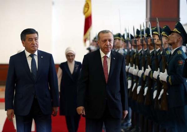 Cumhurbaşkanı Erdoğan Kırgızistanda