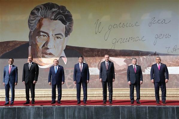 Cumhurbaşkanı Erdoğan Kırgızistanda...