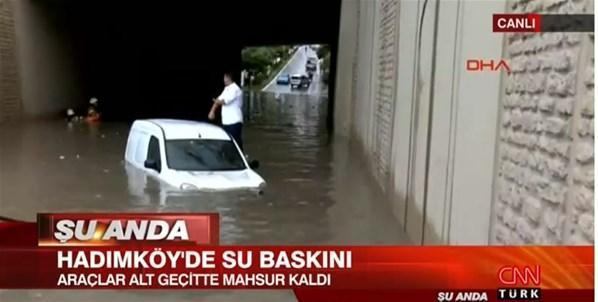 Son dakika: İstanbulda yağmur başladı İşte çok çarpıcı fotoğraf...