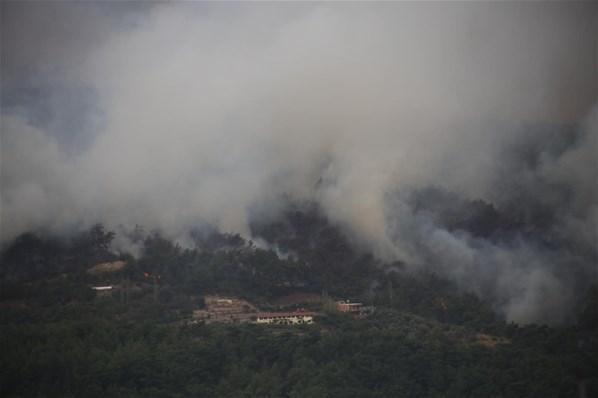 Hatay’daki orman yangını 6 saattir devam ediyor