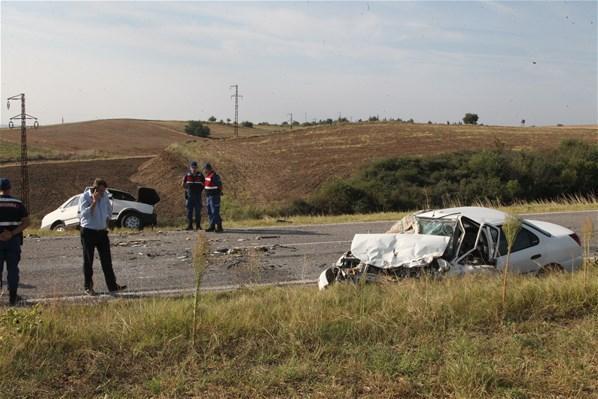 Kırklarelinde trafik kazası: 4 ölü