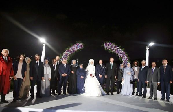 Cumhurbaşkanı Erdoğan nikah törenine katıldı