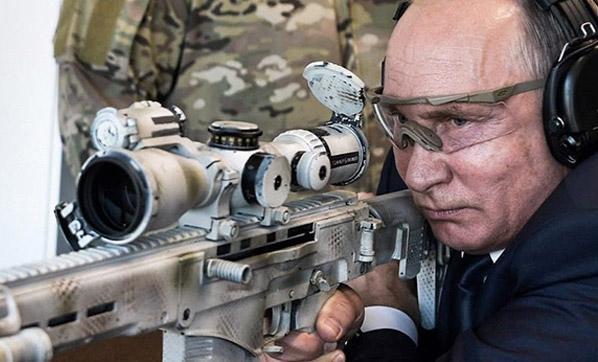Rusya Devlet Başkanı Putin hedefi vurdu
