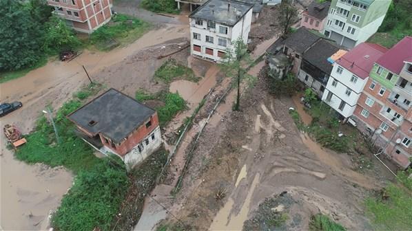 Trabzonda sel: 10 milyon TLnin üzerinde hasar var