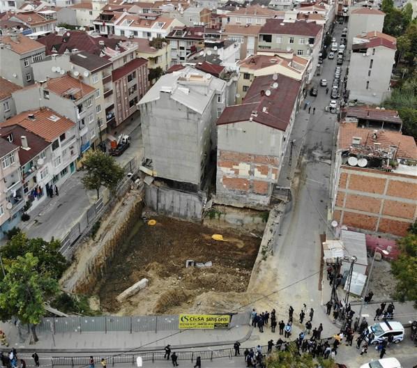 İstanbulda 6 bina boşaltıldı