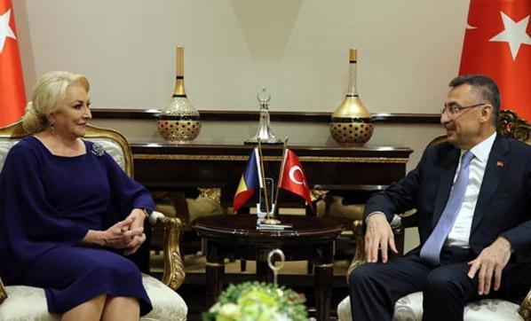 Fuat Oktay, Romanya Başbakanı Dancila ile görüştü