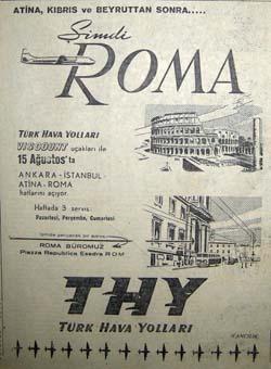 THY 60 yıl sonra Ankara-Roma uçuşlarını başlatıyor