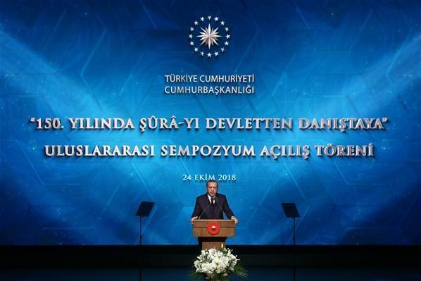 Cumhurbaşkanı Erdoğandan Danıştaya tepki