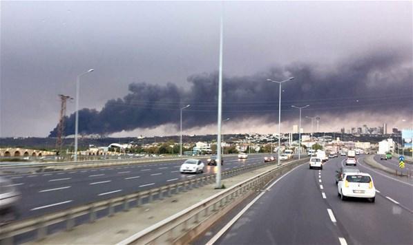 Son dakika: İstanbulda fabrikalar yanıyor