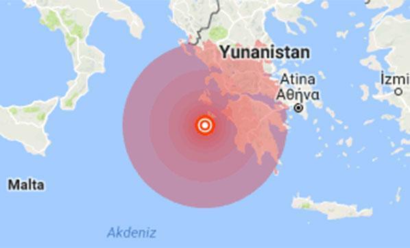 Son dakika... Yunanistanda 6.8 büyüklüğünde deprem