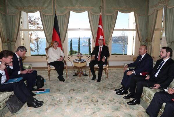 Cumhurbaşkanı Erdoğandan peş peşe görüşmeler