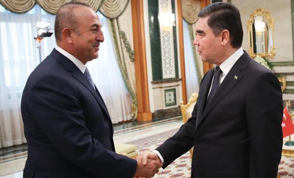 Dışişleri Bakanı Çavuşoğlu Türkmenistanda