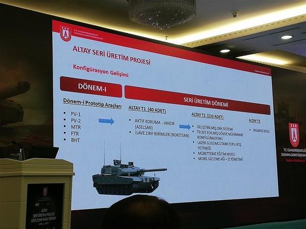 Altay tankının sözleşmesi imzalandı