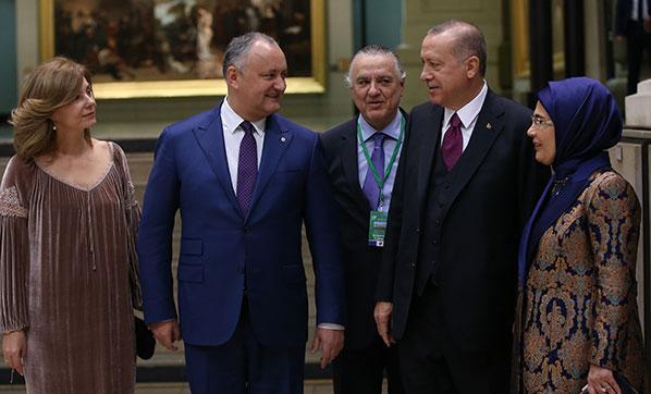 Cumhurbaşkanı Erdoğan Orsay Müzesi’ndeki yemeğe katıldı