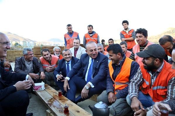 Dışişleri Bakanı Mevlüt Çavuşoğludan Tunceli ziyareti