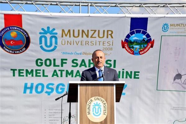 Dışişleri Bakanı Mevlüt Çavuşoğludan Tunceli ziyareti
