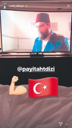 Mesut Özilden Türk bayraklı paylaşım