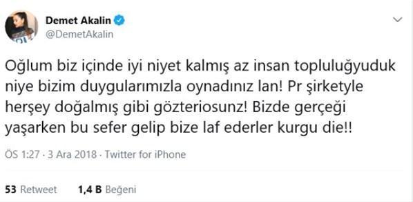 Demet Akalın ile genç isim birbirine girdi