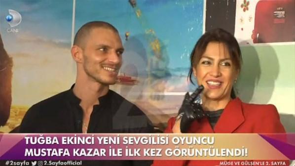 Tuğba Ekinci yeni sevgilisi Mustafa Kazarla görüntülendi