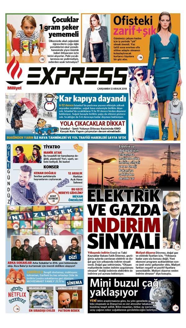 Yeni nesil E-Gazete Milliyet Express yayında