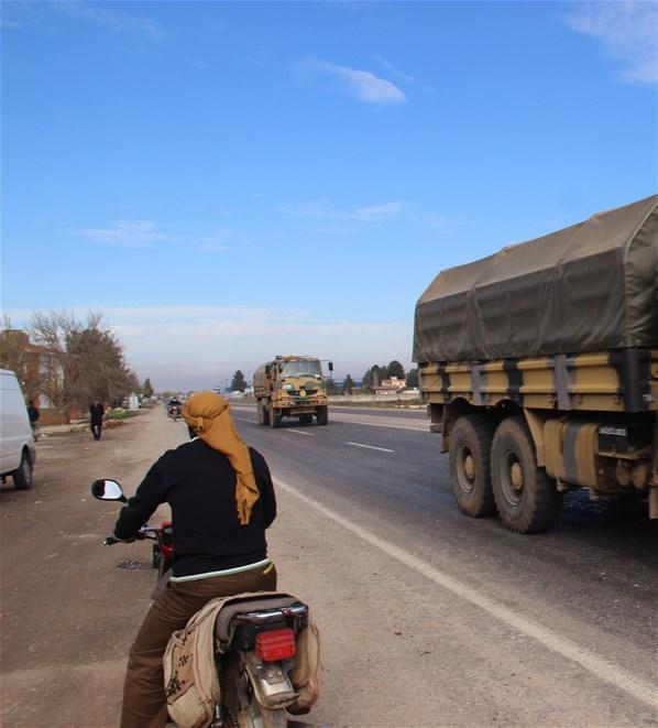 İlk askeri birlikler Suriye sınırına ulaştı