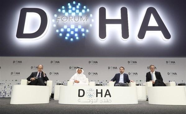 Hazine ve Maliye Bakanı Albayrak Doha Forumu’na katıldı