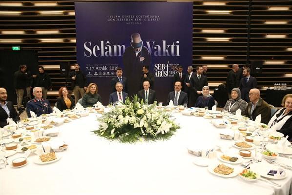 Cumhurbaşkanı Erdoğan, Selam Vakti Buluşmaları akşam yemeğine katıldı