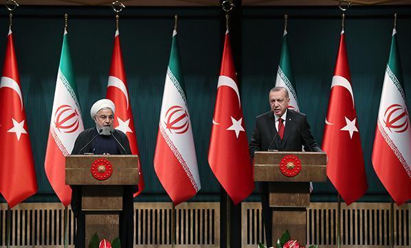 Cumhurbaşkanı Erdoğan ve Ruhaniden ortak mesaj