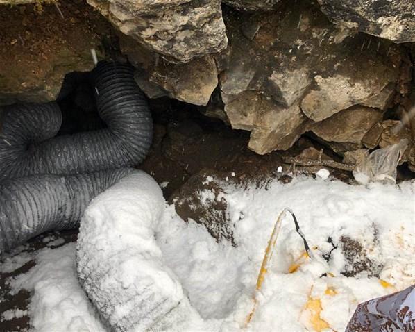 Teröristlerin üzerine bomba yağdı