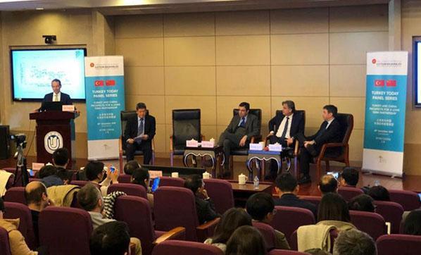 Şanghay’da “Türkiye ve Çin; Uzun Vadeli İş Birliği Beklentileri  paneli