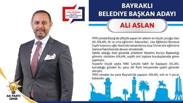 AK Parti Bayraklı Belediye Başkan Adayı  Ali Aslan kimdir