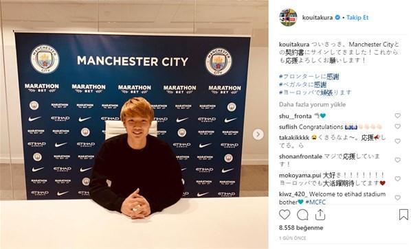 Manchester City, Itakurayı transfer etti