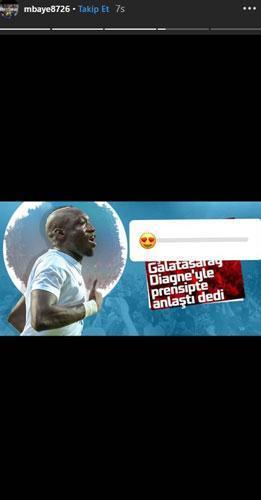 Diagneden flaş Galatasaray paylaşımı