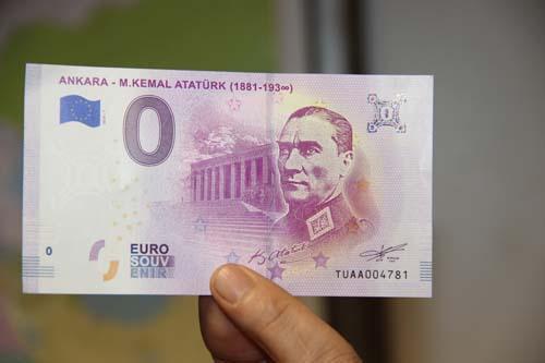 Avrupa Merkez Bankası Atatürke özel Euro bastı