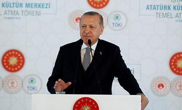 Cumhurbaşkanı Erdoğan İstanbuldaki tarihi törende açıkladı