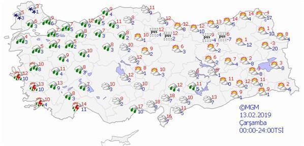 Meteoroloji açıkladı İşte Türkiyede beklenen hava durumu...