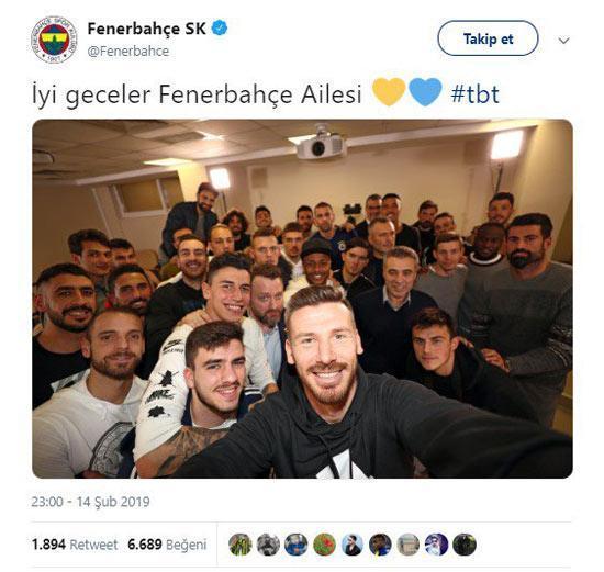 Galatasaray maçı sonrası Fenerbahçeden olay paylaşım