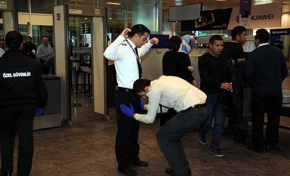 Havalimanında güvenlik aramasına engel olana 2 bin 832 TL ceza