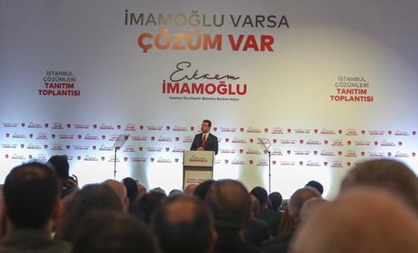 Ekrem İmamoğlu, İstanbul projelerini anlattı