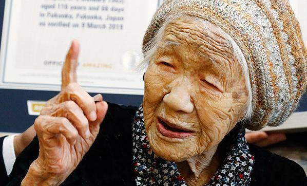 Dünyanın en yaşlı kişisi yine Japonyadan