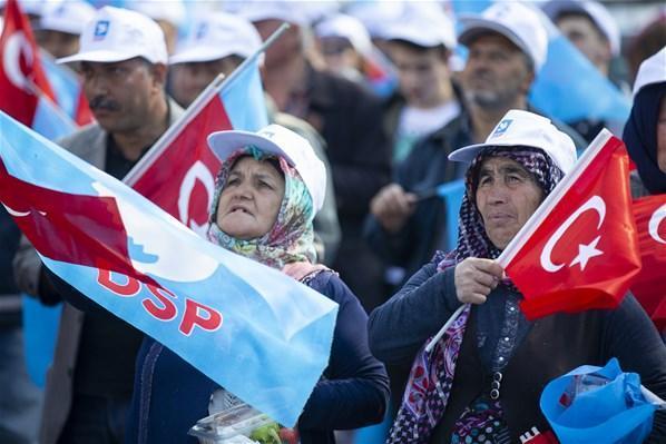 DSPli Haydar Yılmaz seçim kampanyasını başlattı