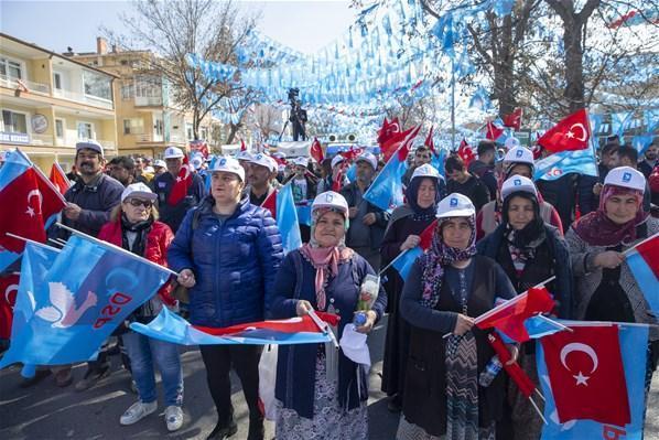 DSPli Haydar Yılmaz seçim kampanyasını başlattı