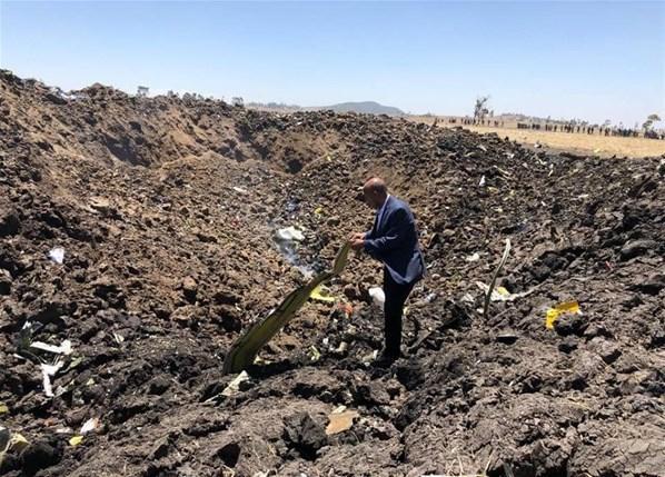 Etiyopya Hava Yollarına ait uçak düştü