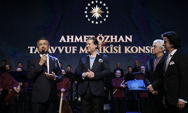 Cumhurbaşkanlığı Külliyesinde Ahmet Özhan konseri