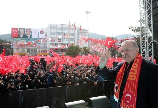 Cumhurbaşkanı Erdoğandan müjdeyi Çatalcada verdi