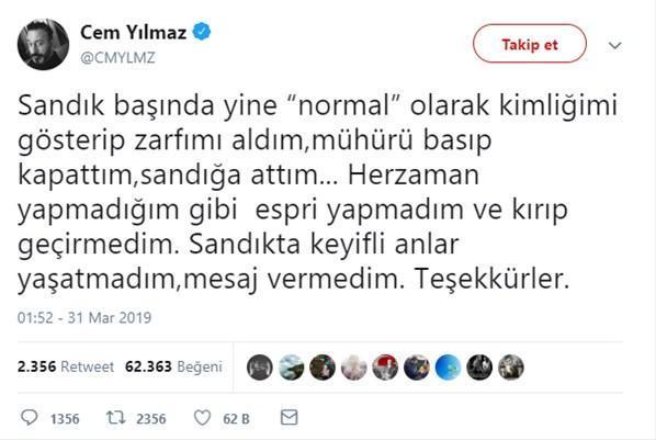 Cem Yılmaz oyunu kullandı, espriyi patlattı